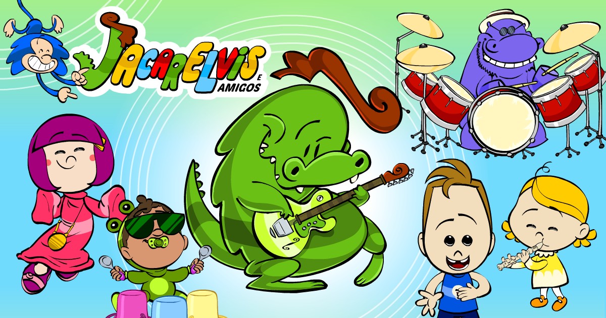 Musicalização Infantil - Conteúdos incríveis do Jacarelvis e Amigos